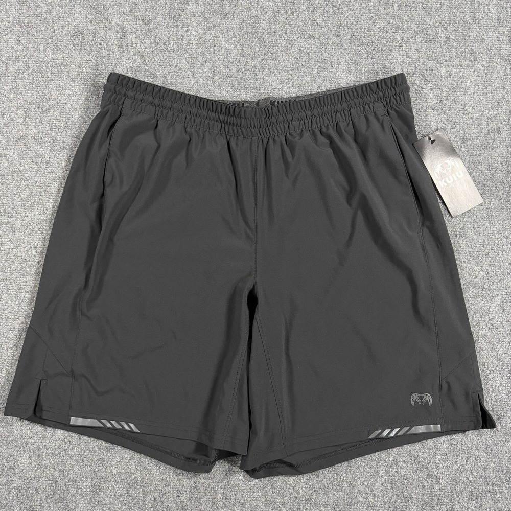 Kuiu Shorts Mens XL Black Training Tech Active Stretch Outdoors NEW
